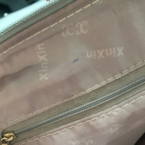 Faux Leather XinXin Gray Classic Backpack Zipper - Picture 9 of 9